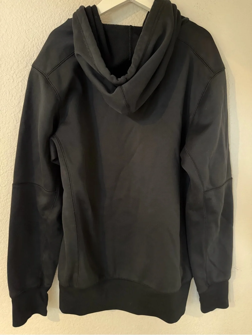 Nike Black Hoodie with White Swoosh and 